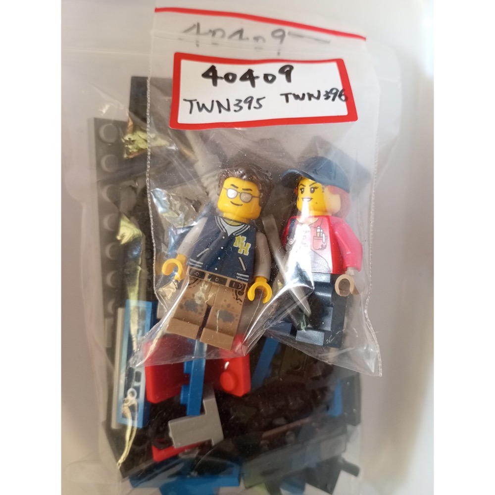 【樂】絕版 極新 LEGO 樂高 40409 Hot Rod 復古老爺車 Blue Fury 敞篷車 可面交-細節圖2