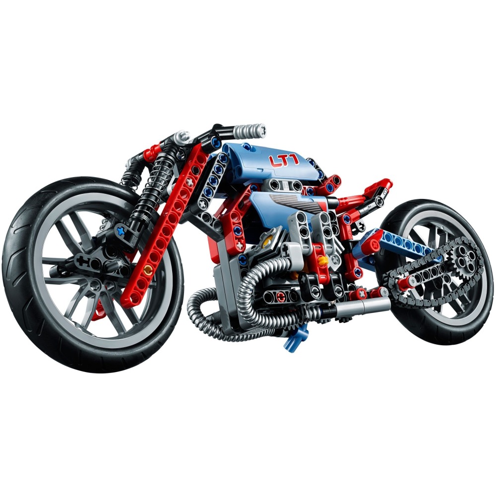 【樂】絕版全新 LEGO 42036 TECHNIC 科技系列 街道摩托車 Street Motorcycle 可面交-細節圖3