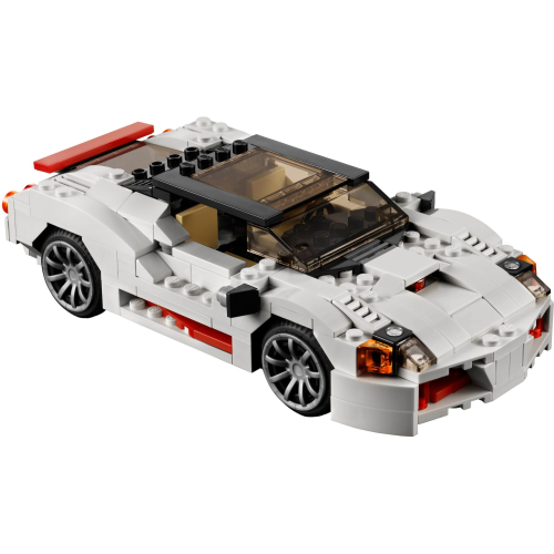 【樂】絕版 二手極新 LEGO 樂高 CREATOR 三合一 31006 高速公路車 賽車 跑車 拖吊車 台中可面交