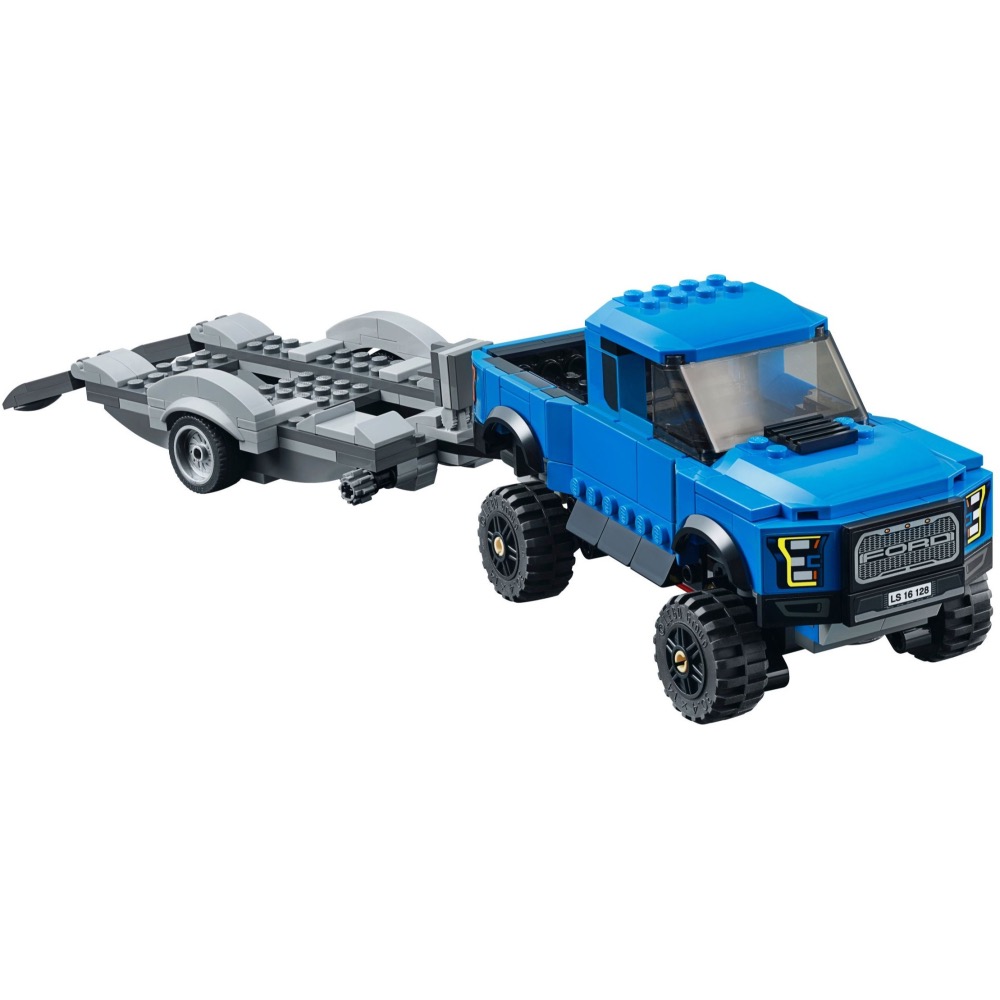 【樂富】已組 極新 LEGO 樂高 75875 SPEED Ford F150 Raptor & Model A 可面交-細節圖2
