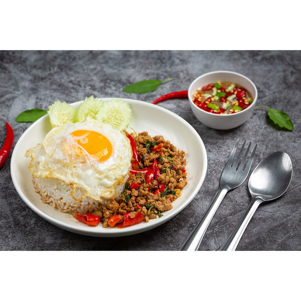 【椰兄】料理包 泰式打拋豬3入組 ｜露營美食/懶人料理/一個人的泰式料理 團購主/團媽最愛網購美食 泰博氏推薦-細節圖2