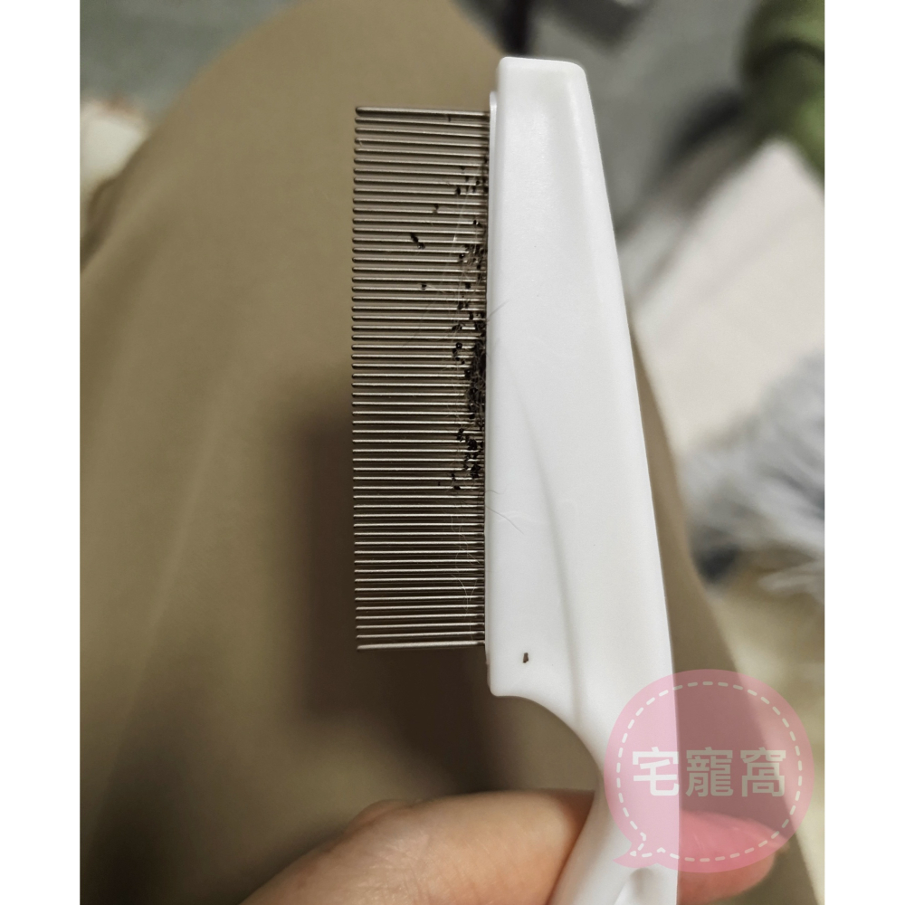 貓狗密齒梳 美容梳 跳蚤梳 寵物清潔用品-細節圖3