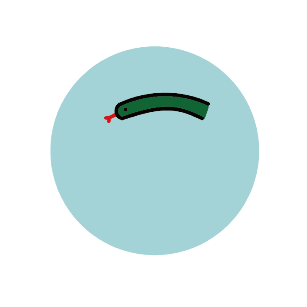 手繪白底姓名貼【防水、耐高溫】- 12生肖50入-規格圖5