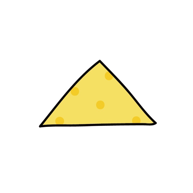 手繪白底姓名貼【防水、耐高溫】- 三角點點兵50入-規格圖5