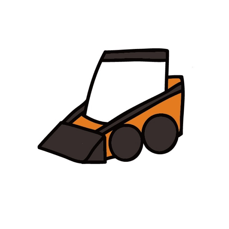 手繪白底姓名貼【防水、耐高溫】- 工具車50入-規格圖5