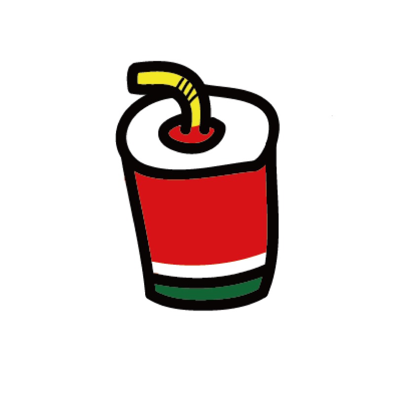 手繪白底姓名貼【防水、耐高溫】- 西瓜50入-規格圖5