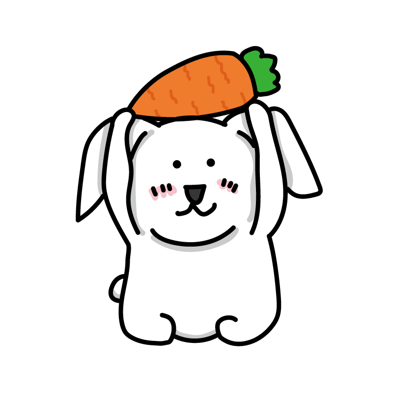 ② 紅蘿蔔兔
