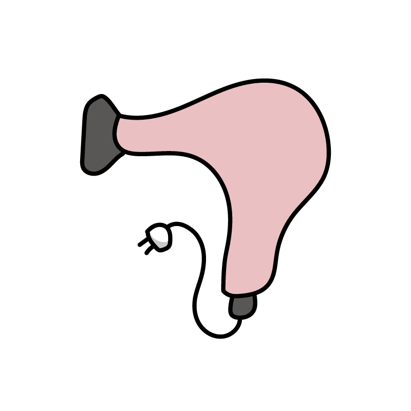 手繪白底姓名貼【防水、耐高溫】- 美髮師50入-規格圖4