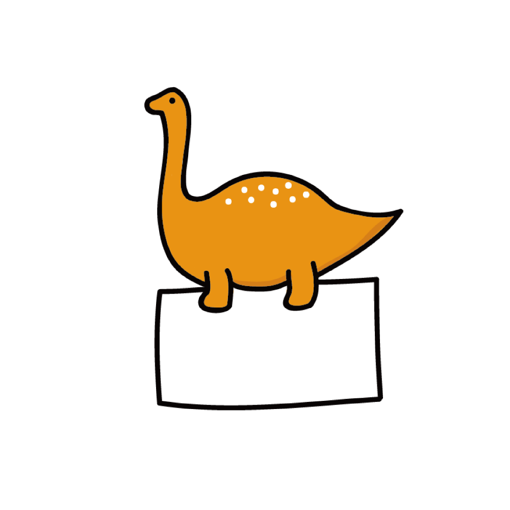 手繪白底姓名貼【防水、耐高溫】- 恐龍50入-規格圖7