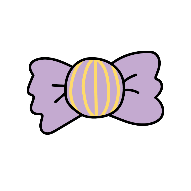 手繪白底姓名貼【防水、耐高溫】- 糖果50入-規格圖4