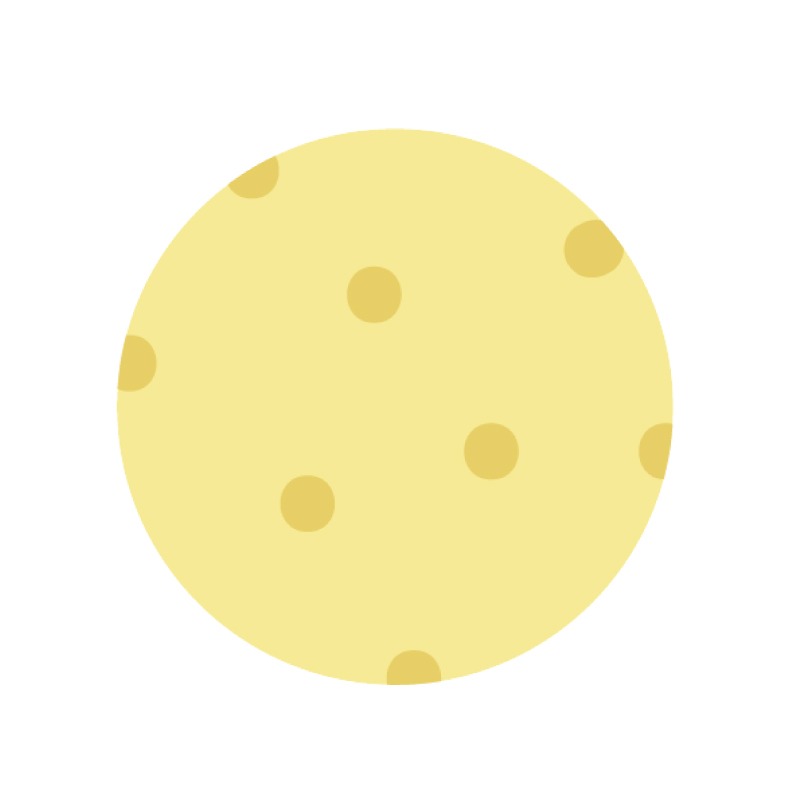 手繪白底姓名貼【防水、耐高溫】- 點點圈圈50入-規格圖5