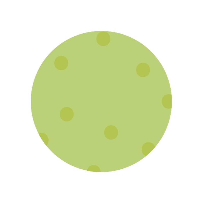 手繪白底姓名貼【防水、耐高溫】- 點點圈圈50入-規格圖5