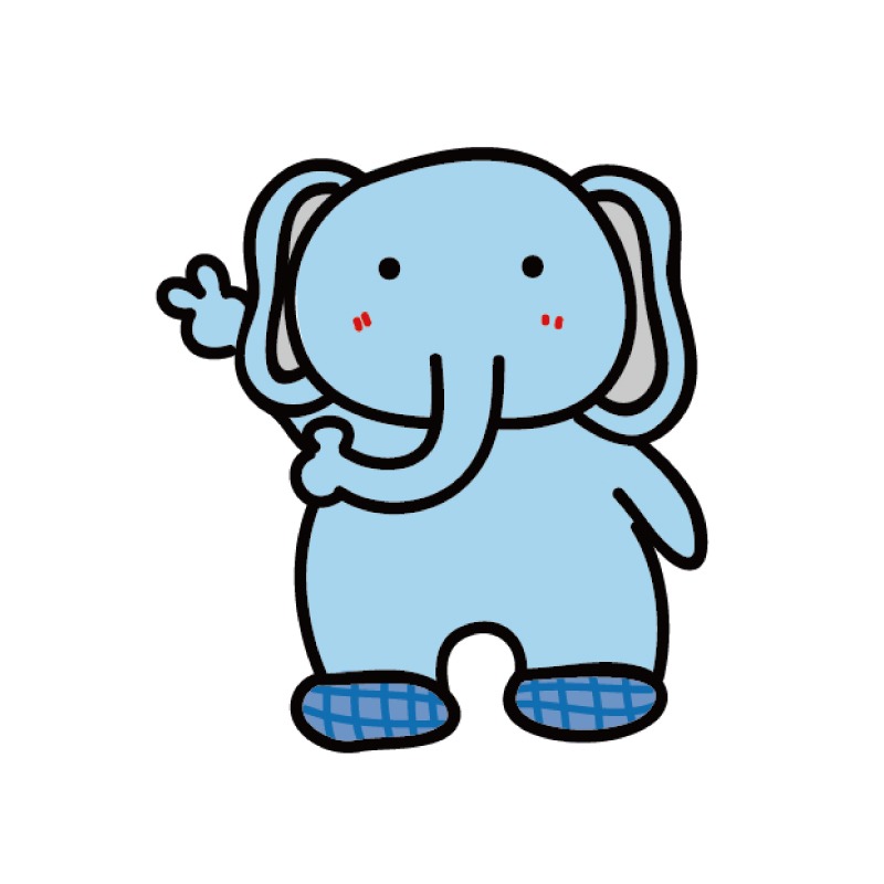 手繪白底姓名貼【防水、耐高溫】- YAYA動物園50入-規格圖7