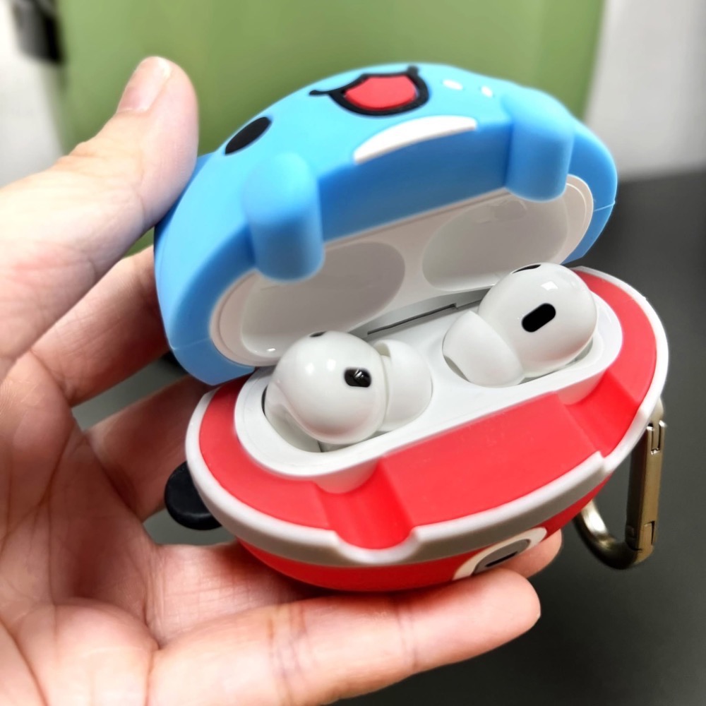 限量 現貨 咖波 造型 耳機 保護套 電鍋 for AirPods Pro 1&2代-細節圖3