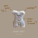 𝗆𝗈𝗂 𝗈𝖻𝗃𝖾𝖼𝗍 韓國流行貓貓吊飾⁺⊹ ﾟ 毛絨娃娃 手作鑰匙圈-規格圖11