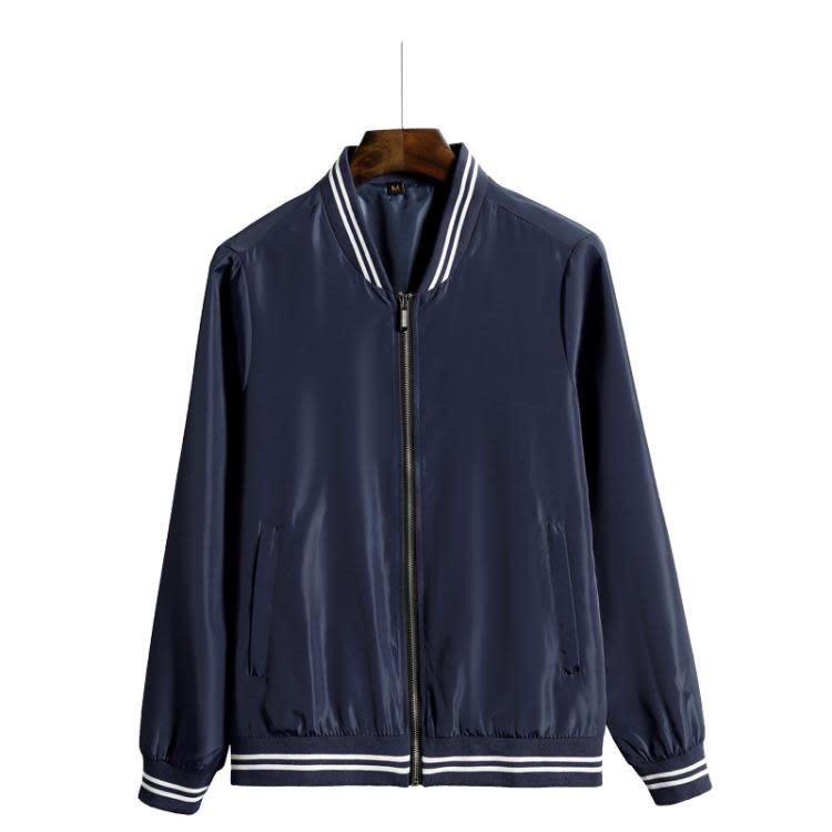 風衣 秋冬裝工作服耐穿訂製印字logo班服長袖餐廳火鍋店服務員餐飲-細節圖8