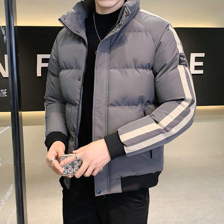 羽絨外套 加厚棉衣服男生外套時尚正韓寬松保暖冬季棉襖帥氣服外套-細節圖6