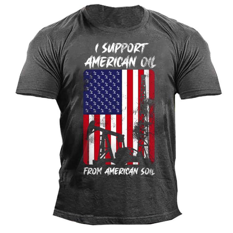 2023歐美男休閒圓領短袖現貨燙畫印花寬松套頭男T恤衫-細節圖2