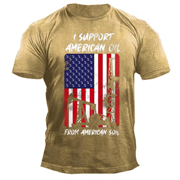 2023歐美男休閒圓領短袖現貨燙畫印花寬松套頭男T恤衫-細節圖3