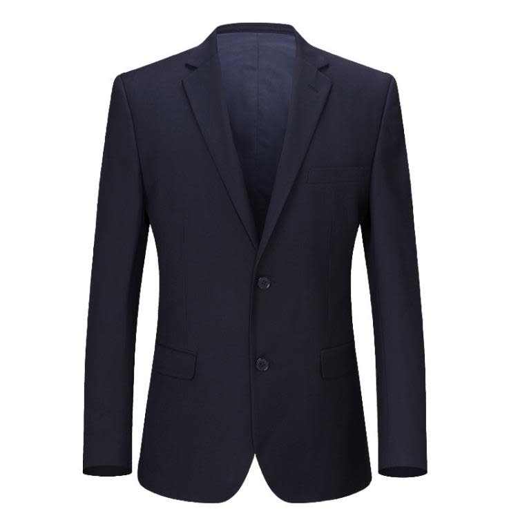 品牌春秋季新款中年男士商務正裝西服單件上衣寬松西裝爸爸裝外套-細節圖4