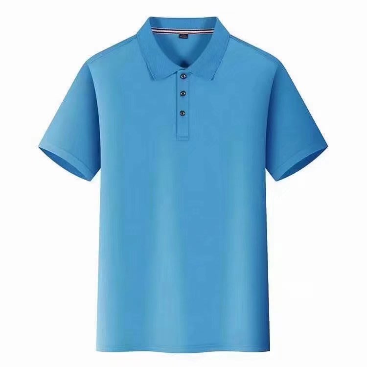 短袖T恤 純棉polo衫訂製t恤女班服翻領廣告文化衫夏季工作服印字logo-細節圖7