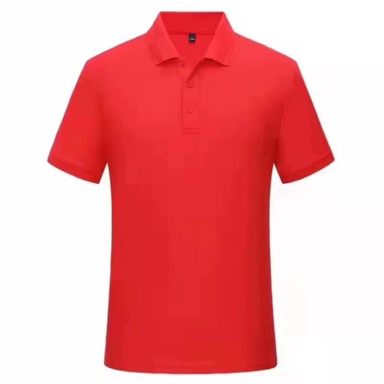 短袖T恤 純棉polo衫訂製t恤女班服翻領廣告文化衫夏季工作服印字logo-細節圖8