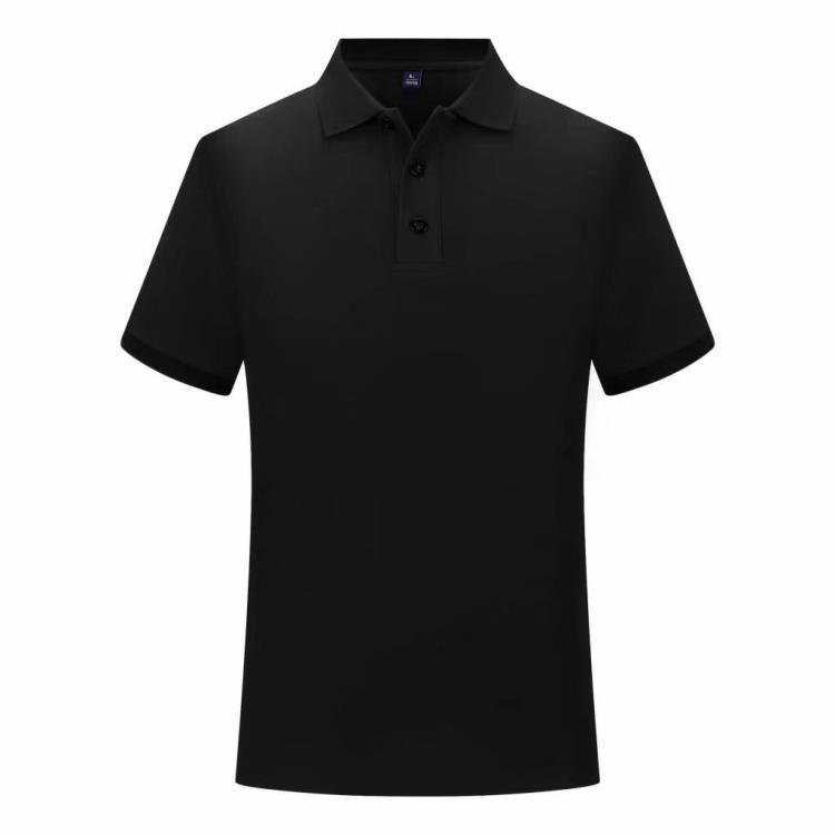 短袖T恤 純棉polo衫訂製t恤女班服翻領廣告文化衫夏季工作服印字logo-細節圖9