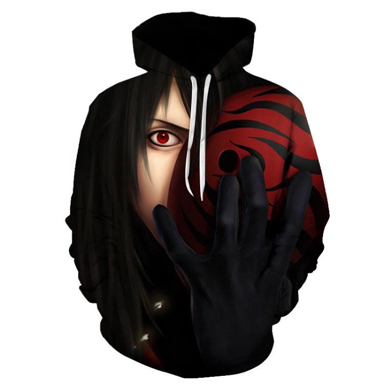 衛衣 2023新款火影忍者3D數碼印花男士廠家直銷-細節圖4