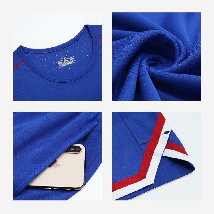 背心 新款籃球服套裝男耐穿隊服夏季比賽運動訓練服大碼球衣印字號-細節圖4