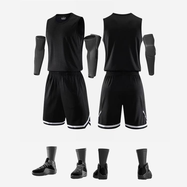 背心 新款籃球服套裝男耐穿隊服夏季比賽運動訓練服大碼球衣印字號-細節圖6