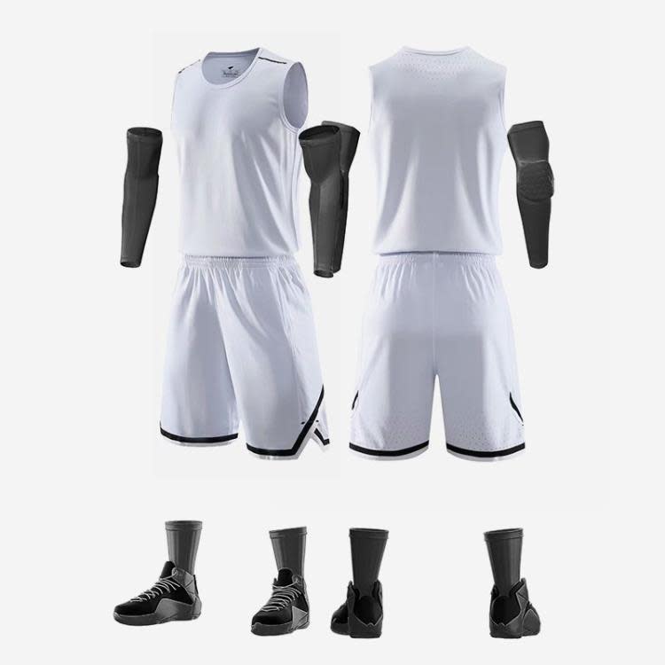 背心 新款籃球服套裝男耐穿隊服夏季比賽運動訓練服大碼球衣印字號-細節圖9