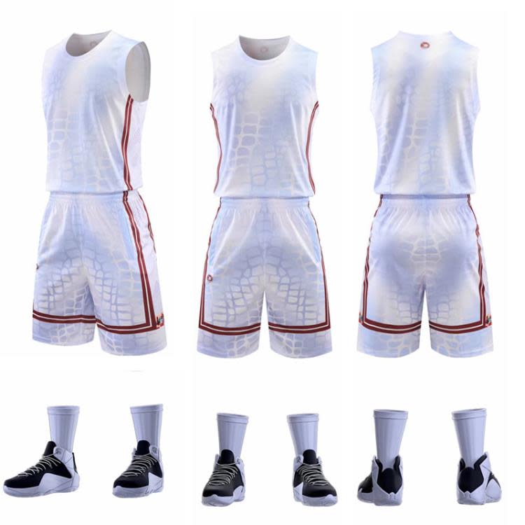 背心 新款成人籃球服套裝男女透氣吸汗耐穿運動服訓練球衣比賽服夏-細節圖6