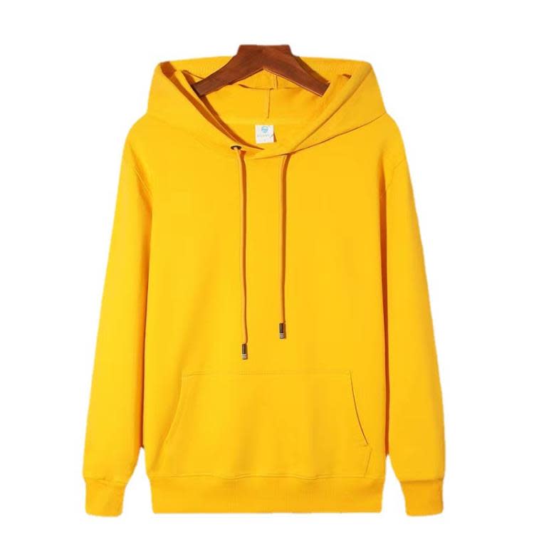 訂製連帽衛衣印制Iogo重磅落肩寬松秋衣團體服純色連帽衫外套衛衣-細節圖5