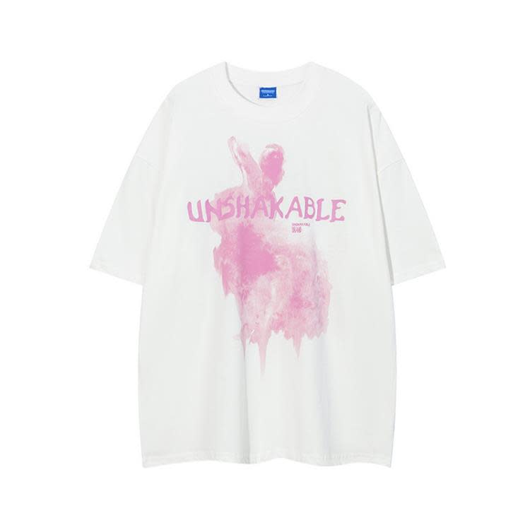 UN-U09 300G雙紗版型 100%棉 黑色 白色 桃紅 M-XL-細節圖8