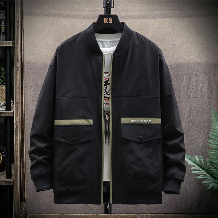 夾克 外套男士春秋新款正韓潮流休閒男裝潮牌棒球服廠家直銷批髮男-細節圖4