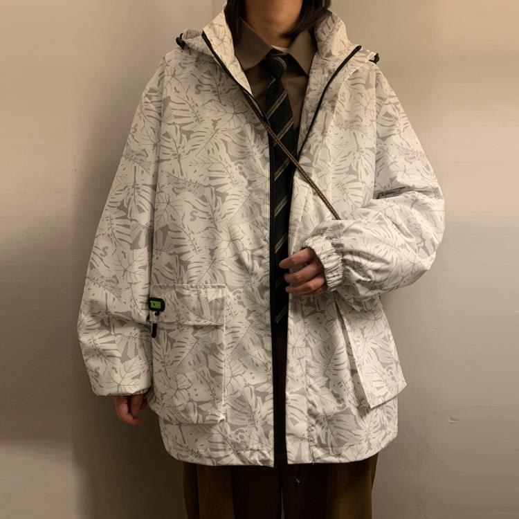 夾克 運動外套男春秋季情侶裝輕奢運動服女防風衣透氣防曬衣沖鋒衣-細節圖4