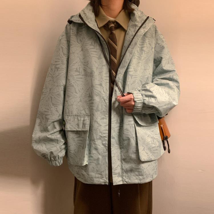 夾克 運動外套男春秋季情侶裝輕奢運動服女防風衣透氣防曬衣沖鋒衣-細節圖6