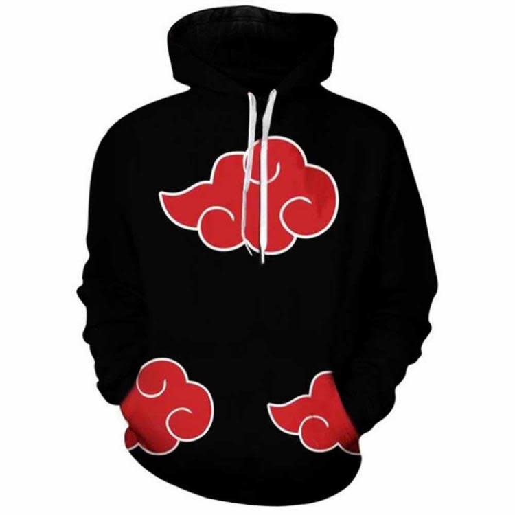 西裝 火影忍者旗木卡卡西連帽衛衣火影忍者衣服3D印花上衣帽衫-細節圖2