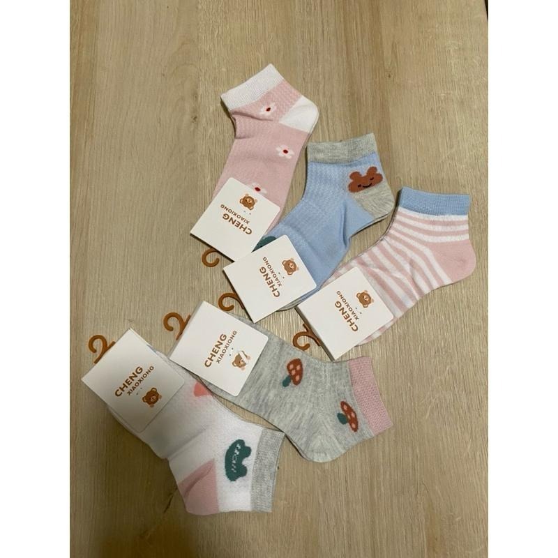 現貨 可愛卡通圖案兒童襪子 中筒襪 短襪 5-8歲-細節圖2