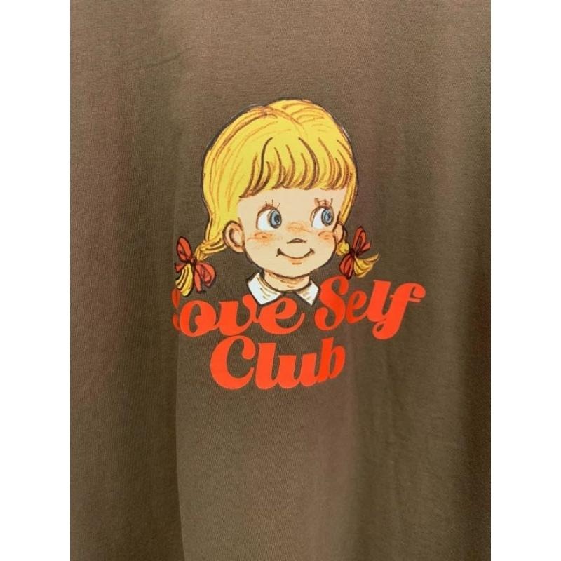 現貨 韓國溫妮妹小女孩短袖上衣  咖色-細節圖4