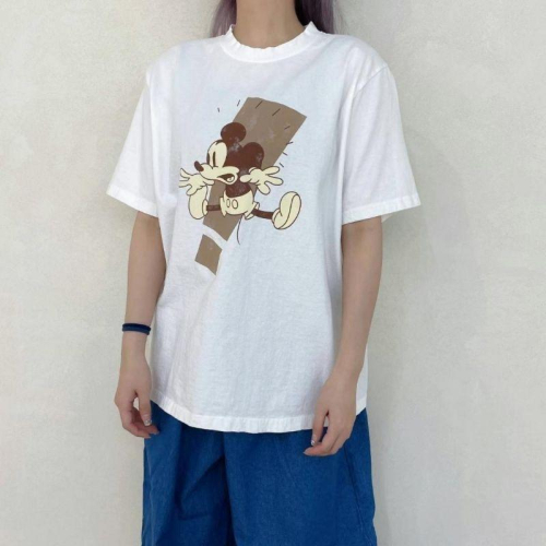 [現貨] 韓國連線 米奇復古風短袖T恤 4col. 𝙍𝙚𝙮＇𝙨 𝙘𝙤𝙡𝙡𝙚𝙘𝙩𝙞𝙤𝙣 女生上衣