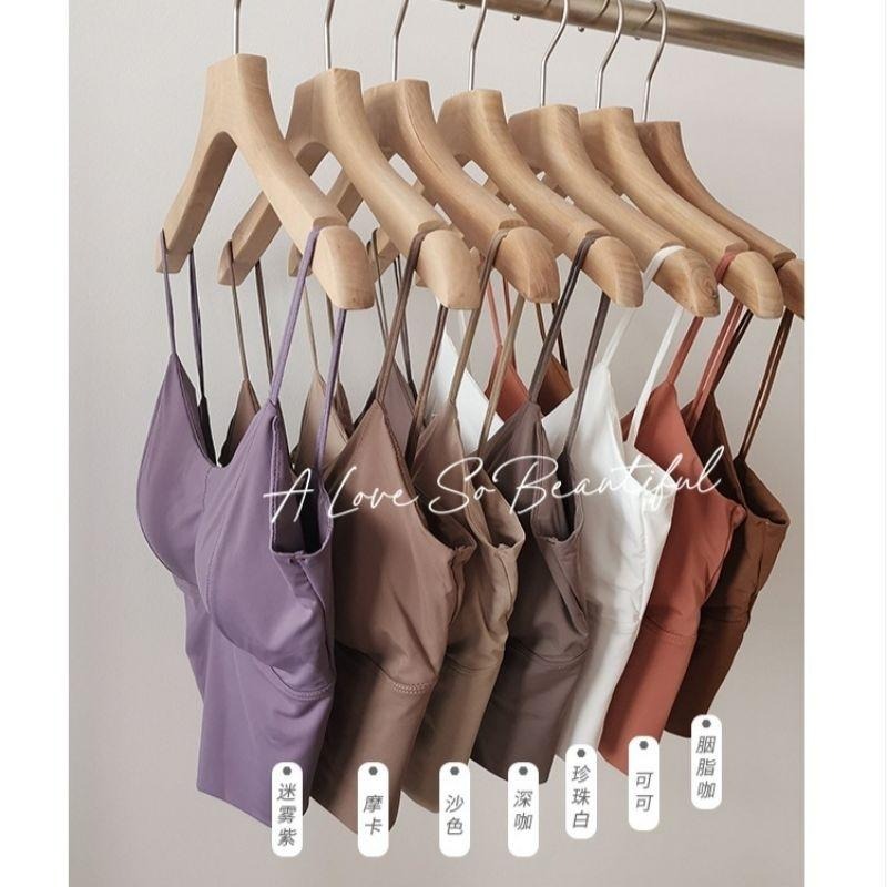 現貨 韓國冰絲大U美背背心bratop-細節圖3