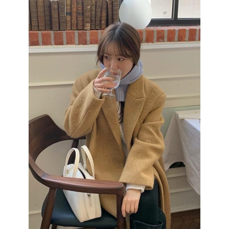 現貨 韓國巴拉克拉羊毛帽 灰-細節圖6