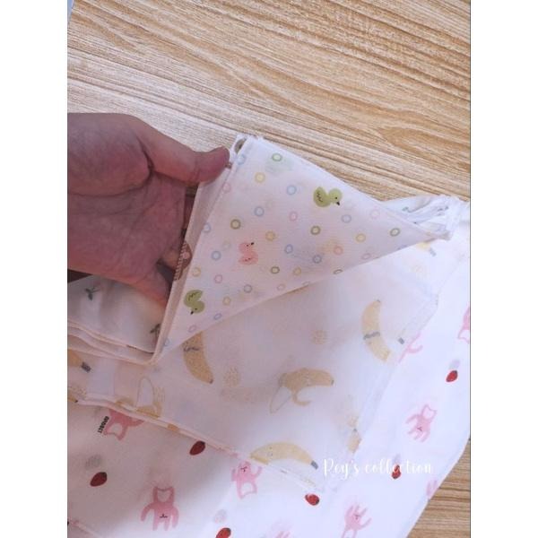 現貨 韓國製 100％純棉紗布口水巾 Rey選物店-細節圖6