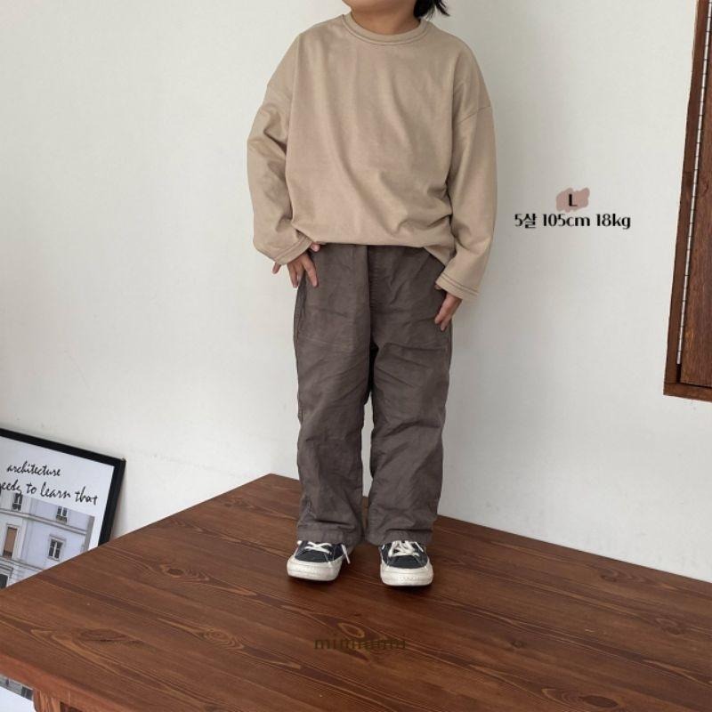 現貨 韓國童裝 Mimiunni日常純棉長袖上衣-細節圖5