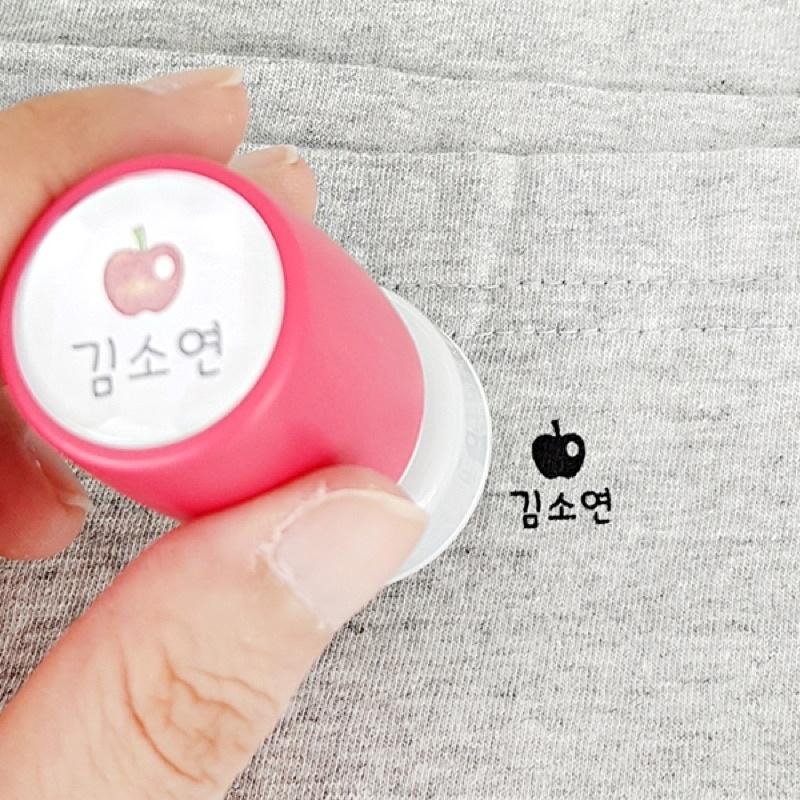 韓國客製化 幼稚園服裝布章 姓名印章 訂購前請先私訊-細節圖4