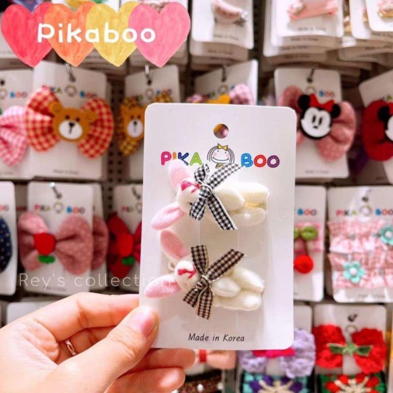 現貨 韓國毛絨立體玩偶髮夾 小兔-細節圖2