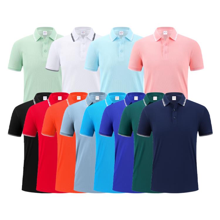 短袖T恤 企業活動廣告衫刺繡工作服印logo夏季文化POLO衫工衣制服-細節圖5