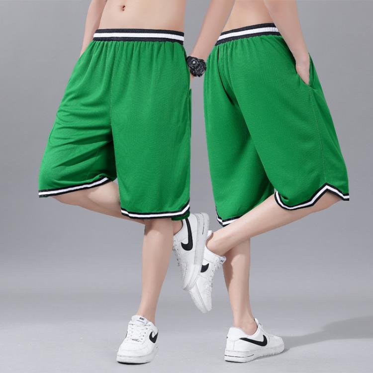 籃球短褲男運動寬松夏季潮牌男生速干美式男士冰絲休閒褲子五分褲-細節圖3