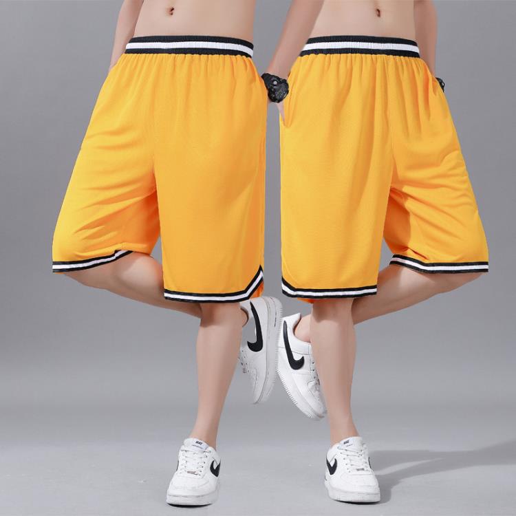 籃球短褲男運動寬松夏季潮牌男生速干美式男士冰絲休閒褲子五分褲-細節圖4